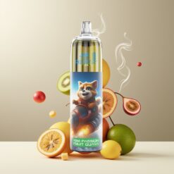 JNR Rocket-X 12400 Puffs Engangsvaper Norge Grossist – Kiwi Pasjonsfrukt Guava – Justerbar Luftstrøm, RGB-lys, 1.2ohm Mesh Coil, 850mAh, 25ml
