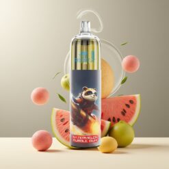 JNR Rocket-X 12400 Puffs Norge Grossist Engangs Vape Vannmelon Tyggegummi – Justerbar Luftstrøm, RGB-lys, 850mAh, Type-C