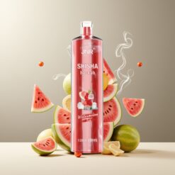 JNR Shisha Hookah 12000 Puffs Norge Grossist – Vannmelon Is (12000 Puffs, 24ml, 750mAh, Type-C)