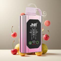 JNR Shisha Hookah Box 20500 Puffs Norge Grossist - HD Display, 1000mAh, 25ml, Type-C, Kirsebær/Vannmelon Freeze, 0%/2%/5% Nikotin