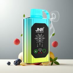JNR Shisha Hookah Box 20500 Puffs Norge grossist Blåbær Mynte – 25ml, 1000mAh, Type-C, Dual Mesh Coil, 0/2/5% Nikotin