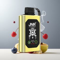 JNR Shisha Hookah Box 20500 Puffs Norge grossist Bluåbær Is Disposable Vape HD Skjerm 1000mAh 25ml Dual Mesh Coil Type-C