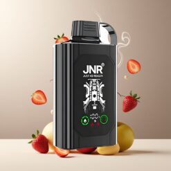 JNR Shisha Hookah Box 20500 Puffs Norge grossist – Jordbær Drue, HD Display, 1000mAh, 25ml, Dual Mesh Coil, Type-C