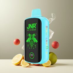 JNR Skywalker Box 21000 Puffs Norge Grossist Disposable Vape Sur Eple Is – 25ml, 850 mAh, Type-C, Dual Mesh Coil