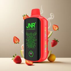 JNR Skywalker Box 21000 Puffs Norge Grossist – Jordbær Vannmelon (850mAh, 25ml, Dual Mesh Coil, Type-C)
