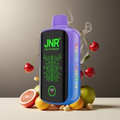 JNR Skywalker Box 21000 Puffs Norge grossist Engangsvape Svart Kirsebær – 25ml, Type-C, 850 mAh, Dual Mesh Coil