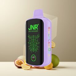 JNR Skywalker Box Norge grossist 21000 Puffs Engangsvaper Pasjonsfrukt Guava – 850mAh, 25ml, Dual Mesh Coil, Type-C, Skjerm, 0/2/5% Nikotin