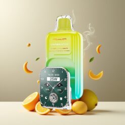 JNR VapeWatch 30000 Puffs Norge Grossist Engangs Vape Appelsin Mango 1000mAh Type-C 19mL 5% Dual Mesh