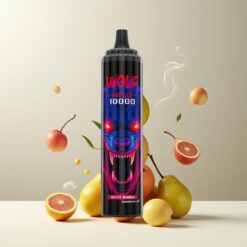 JNR Wolf Niplo 10000 Puffs Norge Grossist Hvit Mamba – 20ml, 1.0 Ohm, Type-C