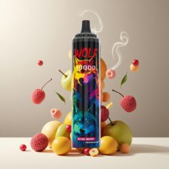 JNR Wolf Niplo 10000 Puffs Norge grossist – Blandede bær (20ml, Type-C, 0/2/5% nikotin)