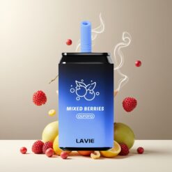 LAVIE Aurora 11000 Puffs Engangsdamper Norge Grossist – Blandede Bær – 22ML/650mAh/Type-C – 0%, 2%, 5% Nikotin