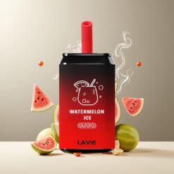 LAVIE Aurora 11000 Puffs Engangsvaper Vannmelon Is Norge Grossist – 22ML, 650mAh, Type C, 0%/2%/5% Nikotin