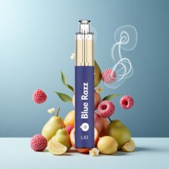 LIO BEE16 Norge grossist Engangs Vape Blå Bringebær – 650mAh, 3.5ml LIO BEE18 Norge grossist Engangs Vape – 1000mAh, 5.0ml