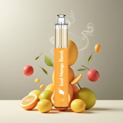 LIO BEE16 Norge grossist Engangs Vape Iskald Mango Bomb (16x102.5mm, 650mAh, 3.5ml) LIO BEE18 Norge grossist Engangs Vape (18x104mm, 1000mAh, 5.0ml)