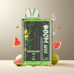 LIO BOOM PRO 8000 Puffs Engangs Vape Vannmelon Is Norge grossist – 15ml, 5%, Type-C, 650mAh