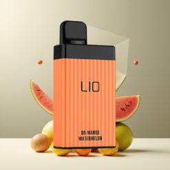 LIO BOXX 4000 Puffs Engangs Vape Mango Vannmelon Norge Grossist – 10ml, 650mAh, Type-C