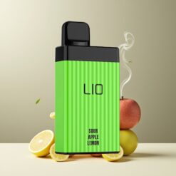 LIO BOXX 4000 Puffs Engangs Vape Sur Eple Sitron Norge Grossist – 10ml, 650mAh, Type-C, 50mg/30mg