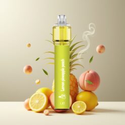 LIO Bee18 Max 2500 Puffs Engangs Vape Sitron Ananas Fersken Norge Grossist – 6.5ml, 1300mAh, 5%/3% Nikotin