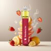 LIO Bee18 Max 2500 Puffs Engangsvaper Jordbæris Norge Grossist – 6,5ml / 1300mAh / 5% Nikotin