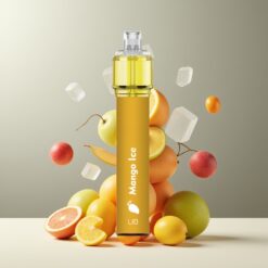 LIO Bee18 Max 2500 Puffs Engangsvaper Mango Is Norge Grossist – 6,5ml E-væske, 1300mAh, 5% Nikotin