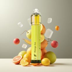 LIO Bee Lit 2500 Puffs Engangs Vape Mango Is Norge Grossist – 6.0ml, 1300mAh, 5% Nikotin