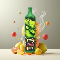 LIO Boom 3500 Puffs Engangs Vape Mango Is Norge Grossist – 10ml, 1400mAh, 50mg/30mg