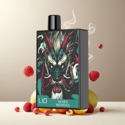 LIO CAPO 4500 Puffs Engangs Vape Blandede Bær Norge Grossist – 12ml, 600mAh, Type-C