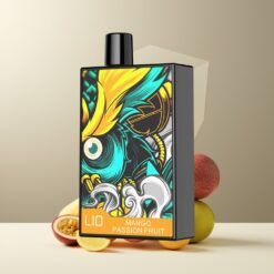 LIO CAPO 4500 Puffs Engangs Vape Mango Passionsfrukt Norge grossist – 12ml, 600mAh, Type-C