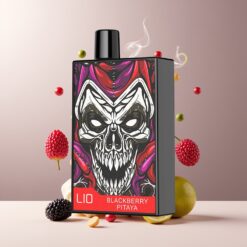 LIO CAPO 4500 Puffs Engangs Vape Norge Grossist – Bjørnebær Pitaya, 12ml, 50mg/30mg, Type-C