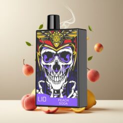 LIO CAPO 4500 Puffs Norge Grossist Engangs Vape Ferskenbrus – 12ml, 50mg/30mg, Type-C, 600mAh