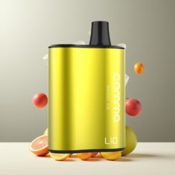 LIO COMMA 5000 Puffs Engangs Vape Mango Is Norge Grossist – 15 ml, 900mAh, Type-C