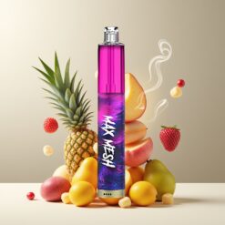 LIO Max Mesh 3000 Puffs Engangs Vape Ananas Mango Bær Norge grossist – 10 mL, 1000mAh, 50mg/30mg/3mg