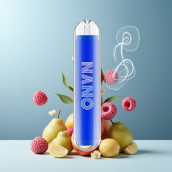 LIO NANO X2 800 Puffs Engangs Vape Blå Bringebær Norge grossist – 2ml, 500mAh, 0mg/16mg/19mg