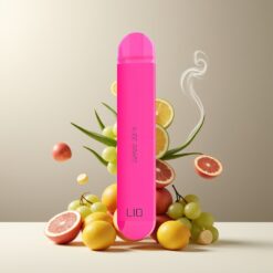 LIO NANO X 600 Puffs Engangs E-vape Aloe Grape Norge Grossist – 500mAh, 2ML, 20mg Nikotin