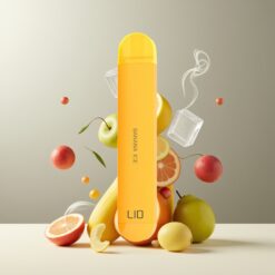 LIO NANO X 600 Puffs Engangs Vape Banan Is Norge Grossist – 500mAh, 2ML, 20mg