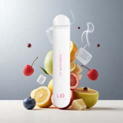 LIO NANO X 600 Puffs Engangs Vape Blåbær Is 2ML 20mg Norge grossist