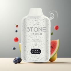 LIO Stone 12000 Puffs Engangs Vape Blåbær Vannmelon Norge Grossist – 18ML, 550mAh, Type-C