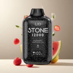 LIO Stone 12000 Puffs Engangs Vape Bringebær Vannmelon Norge Grossist – 18ML, 550mAh, Type-C