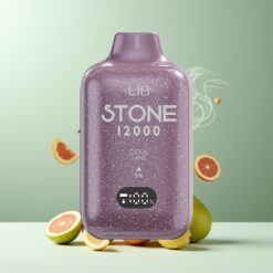 LIO Stone 12000 Puffs Engangs Vape Kjølig Mynte Norge Grossist – 18ML, 550mAh, Type-C