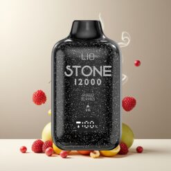 LIO Stone 12000 Puffs Engangs Vape Mixed Berries Norge grossist 18ML 550mAh Type-C