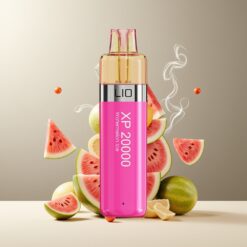 LIO XP 20000 Puffs Engangs Vape Norge Grossist Vannmelon Is – 12ML, 50mg, 900 mAh, TYPE-C