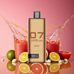 Lavie Cube 20000 Puffs Engangs Vape Bacco Norge Grossist – 28ML, 2%/5% Salt Nikotin, Type C