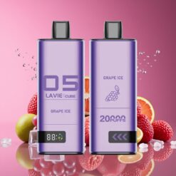 Lavie Cube 20000 Puffs Engangs Vape Drueis Norge Grossist – 28ML, 2%/5% Salt Nicotine, Type C