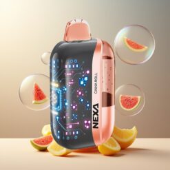 NEXA Ultra 50K Disposable Vape Kanelbolle Norge grossist – 20ml, 5% Nikotin, 50000 Puffs, 800mAh, Type-C