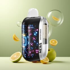 NEXA Ultra 50K Disposable Vape Vintergrønn Norge grossist – 20ml, 800mAh, 5% Nikotin, Type-C