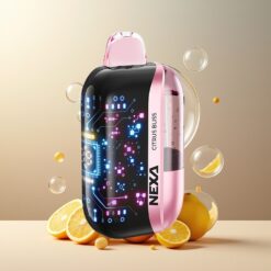 NEXA Ultra 50K Norge grossist Disposable Vape Citrus Bliss 20ml/5% 800mAh Type-C