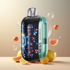 NEXA Ultra 50K Norge grossist Disposable Vape Sur Eple Is 20ml/800mAh 5% Nikotin
