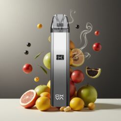 Oxva Xlim C Pod Vape Kit Glanssvart Sølv Norge grossist – 900mAh, Type-C, 2ml, MTL/RDTL