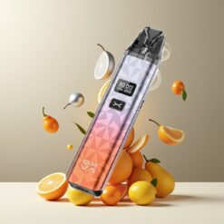 Oxva Xlim Classic Edition Norge Grossist Pod Kit Oransje Sølv – 1000mAh, 30W, Type-C, OLED, 2-dagers batteri