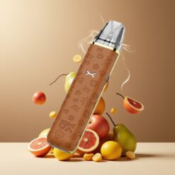 Oxva Xlim Go Norge Grossist Vape Kit Luxe Brun – 30W, 1000mAh, USB-C